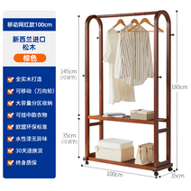 원목행거 매장용행거 백화점 우드 옷가게, E 원목행거