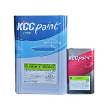 KCC 페인트 UT6581 코레탄톱코우트 : 우레탄 중방식 상도 철재 철골 H빔 내부 외부 회색 흑색 황색 2.5Y8/12 N6.0 N6.5 N7.0 컴퓨터조색 15L, 유광, LA0360