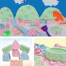 모래성 몰드 X 6종 모래놀이 눈놀이 샌드아트 촉감 도구 상자 유아선물 만들기 모래놀이세트