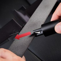 총알 모양 차량용 비상 탈출 자동차 유리창 망치 안전 용품 차유리창 침수 대피, 블랙