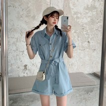 골프 점프 슈트 라운딩 필드 여성 여자 골프 웨어 연습복 반바지 여름 봄 반팔