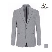 인디안 TREMOLO 시어서커 체크 싱글 투버튼 자켓_TRNFUVY2256