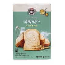 [UNIQ] 고소하고 부드러운!! CJ백설 옥수수식빵믹스760g, 760g, 3개