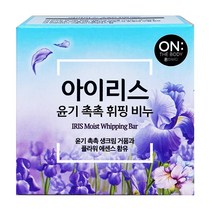 온더바디 촉촉한 휘핑비누 아이리스, 90g, 50개