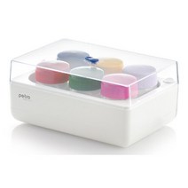 요거메이트 그릭요거트기계 요거트만들기 요플레제조기 자동 항온 요구르트 기본 유리, 페트라 베이스(뚜껑과 병 제외)