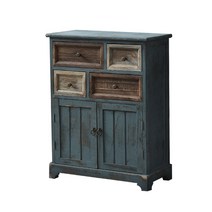 원목 고풍 서랍장 거실 수납장 빈티지 인더스트리얼, 브론즈2