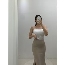(4컬러)최저가 스퀘어넥 셔링 캡 나시 탑나시