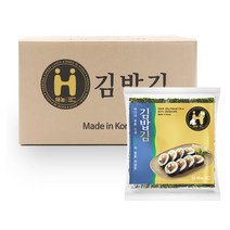 해농 김밥김(골드) 200g x 20봉 김부각 김밥 구운김밥김