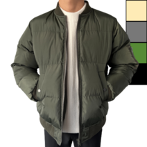 이브컴퍼니 남성 겨울용 MA-1 오버핏 블루종 항공 패딩점퍼 숏패딩 M-XL (3201)