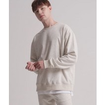 피아네르 에센셜 오버핏 맨투맨 오트밀