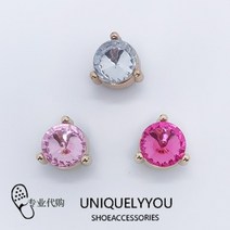 핑크 보석 파츠 여자 학생 신발 실내화 DIY 꾸미기 악세사리 장식 파는곳