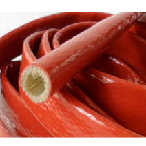 고열 보호용 실리콘 Sleeve 10mm(ID) 25M (Roll)((고열 차단용) 수입열풍호스 내열실리콘호스 고열호스 공조용 산업용 집진설비 특수호스 제작, 999개