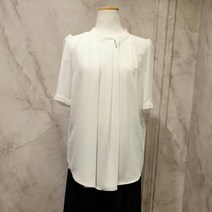 리안뉴욕앞셔링하이넥블라우스RNYWBL190