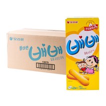 배배 80g 20입 달콤 사르르 쿠키 아기과자 간식 과자 박스, 21IG_오리온배배80g20입