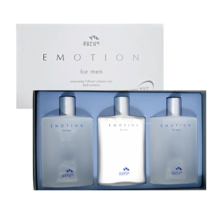 코스모코스 꽃을든남자 이모션 스킨케어 3종 세트, 스킨 160ml x 2p + 로션 160ml, 1세트