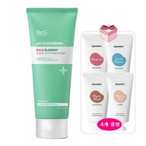 닥터지 약산성 레드 블레미쉬 클리어 수딩 폼150ml+퍼퓸핸드크림 4개 증정, 1개, 150ml