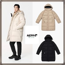 네파 남여 공용 푸퍼 스타일의 너무긴 롱패딩이 싫으신분들에 딱 좋은 구스다운 롱패딩_7HF2064VER1_GS