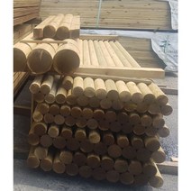 원주목 방부 _ 원주목 파이 100mm) _ 블루트리, 원주목100*100*1800