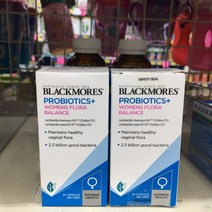 Blackmores 호주 블랙모어스 유산균 여성 플로라 밸런스 30캡슐x2개 Probiotics Womens Flora Balance, 30캡슐, 1개