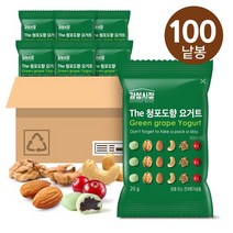 감성시장 하루견과 더 청포도요거트 100봉, 없음, 상세설명 참조