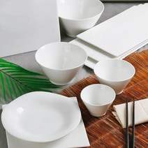 로제 도자기 공기 밥그릇 밥공기