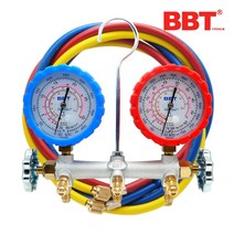 R-410 신냉매용 냉동 냉매 에어컨 작업 매니폴드 게이지 - 일반형