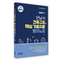 2022 안남식 건축구조(학) 핵심 기출지문 빵꾸노트, 두빛나래