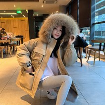 SURBORT 트렌치 카고 빅 퍼 칼라 작은 키패치 트렌치코트 극복