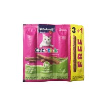 비타크래프트 캣스틱 3P 20개입 고양이간식, 1, 치킨캣그라스3p