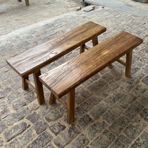 고재벤치 의자 느릅나무 스툴 원목의자 벤치 긴의자 빈티지 인테리어 맞춤형 오래된 느릅나무 나무 벤치 단단한 나무 벤치 신발 의자 홈 레트로 긴 벤치 단일 의자 숙박 및 아침 식사 테이블 의자 사용자 정의, 50*26*45(길이, 너비, 높이)