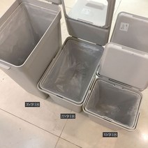 비닐스토어 스티커증정 이케아 분리수거함 홀바르 전용비닐 100장, 홀바르 35L 전용