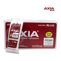 엑시아 순간 접착제 031 골드 20g 다용도 1박스 30개, 낱개 1개