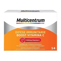 MULTICENTRUM 다중 중심 방어는 비타민 C 비타민 C와 미네랄 소금을 곁들인 식품 보충제를 향상 시키면 체계의 기능 14 향 주머니의 기능을 도와줍니다., 3개