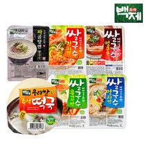백제 우리쌀 햅쌀 떡국 쌀국수 파곰탕면 16개 30개 설날음식 새해음식 국요리 추석음식 잔치음식, 백제)쌀국수육개장맛용기92g x 30개