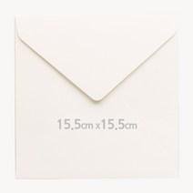 케이링크365 초대장봉투 웨딩봉투 정사각형봉투 카드봉투/엽서봉투, 20매입, 백색(WHITE)