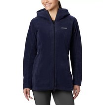 컬럼비아 벤튼 스프링스 롱 후디 다크 네이비 후리스 재킷 써모 옴니히트 아우터 W Benton Springs II Long Hoodie