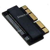 Sintech NGFF M.2 nVME SSD 어댑터 카드 맥북 에어(2013-2016년) 및 맥북 프로(2013-2015년 후반)용(블랙)