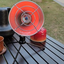 이동식 가스 난로 난방기 팬히터 가정용 미니 비상 히터 스테인레스 스틸 비상 가열로, 한개옵션0