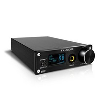 블루투스dac hifi 오디오 수신기 엠프 디코더 헤드폰 증폭기 디지털 디코딩 증폭기, 검은색