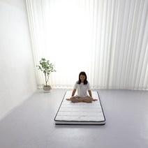 탄탄매트리스 미디엄싱글 폭 80cm 두께 10cm 기절 꿀잠 매트리스(바닥매트 메모리폼 롤업매트)