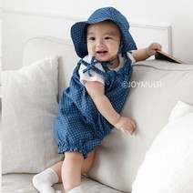 mk 롬퍼 아기우주복 백일옷 도트점프슈트모자세트6-18개월203205 바디수트 8W717537