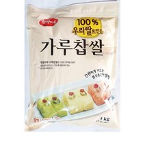 [더착한푸드]가루찹쌀(대두 햇쌀마루 1K) 식자재마트 대용량 업소용 대두찹쌀가루 찹쌀분 찹쌀분말, 1kg, 1