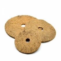 코코넛 코이어 멀칭 매트 주말농장 20cm 20cm, 3개