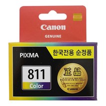 캐논 잉크 PG810 CL811 MP287 MP258 MP237 IP2770, 1개, 컬러