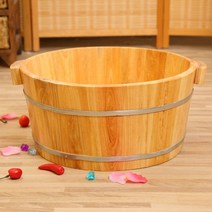 편백나무 반신 욕기 히노끼 욕조 편밴반식욕기 히노끼 개인찜질방 이동욕조 일본욕조 목통 1인사우나 30cm 마사지 단단한 나무 발 목욕 스파 페디큐어 발 욕조 몸을 담그는 0, 17 일방적