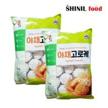 신일푸드 사조오양 오양야채고로케 1kg, 2개