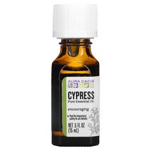 Aura Cacia Pure Essential Oil Cypress 0.5 fl oz (15 ml)