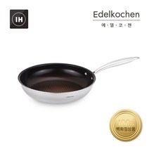 에델코첸 통3중 코코 프라이팬 20cm (브라운 세라믹_엠보), 단품