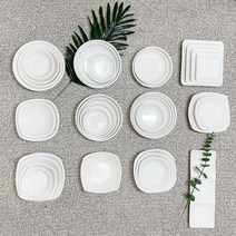 멜라민그릇 식당 앞접시 원형 사각 영업용 업소용 반찬, 직쌍초장, 1개