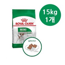 로얄캐닌 대용량 미니어덜트15kg 로얄캐닌미니어덜트15kg, 15kg, 1개입